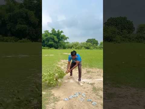 गाँव के लड़के ने बनाई नई Pitch ❤️? #cricket #trending #viral #reels #shorts #foryou #ytshorts thumbnail