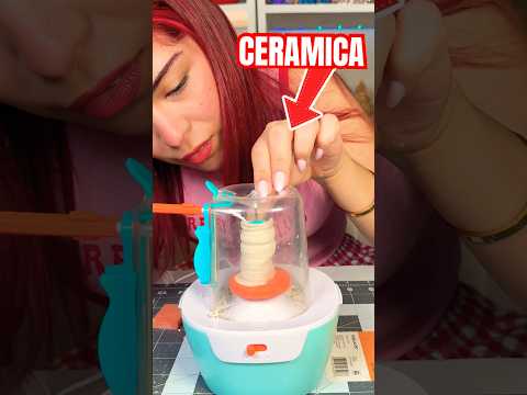 Intente hacer MINI CERAMICA!😳🏺💐 #hellomon #juguetes #abriendojuguetes Florero Miniatura🤭🌷 thumbnail