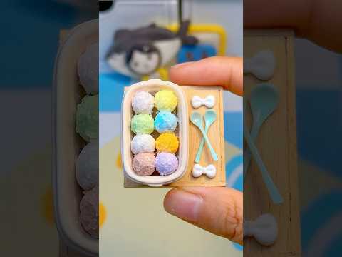 🍧💗🍧粘土食玩｜八拼冰淇淋教程，有手就會！Clay Candy Kit | Easy 8-Flavors Ice Cream Tutorial! thumbnail