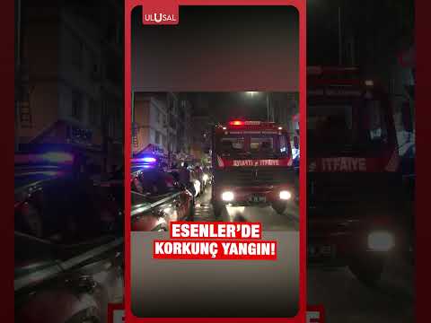 İstanbul'da korku dolu anlar! #shorts #yangın thumbnail