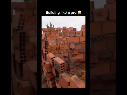 Bro built a wall with pure vibes ?? Subscribe! thumbnail