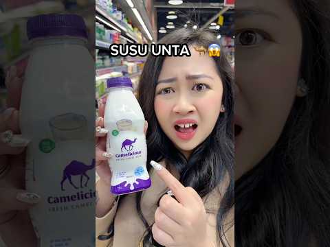 KALIAN UDAH PERNAH COBAIN SUSU UNTA BELUM?? | Klara Tania #shorts thumbnail