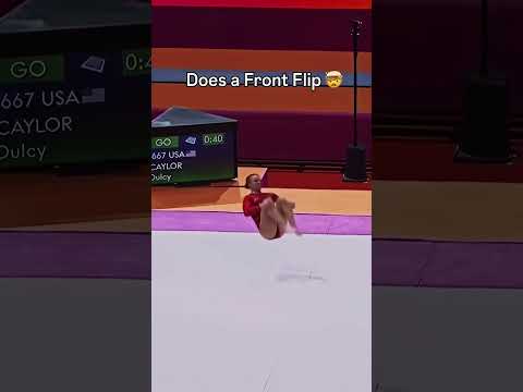 Is this the coolest tumbling line ever?🤔 #gymnastics #sports #tumbling #floor thumbnail