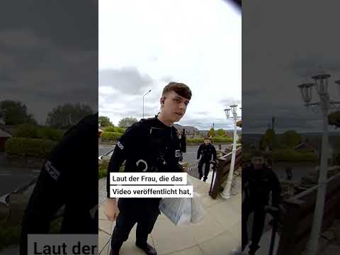 Kurioser Polizeieinsatz vor Haustür thumbnail