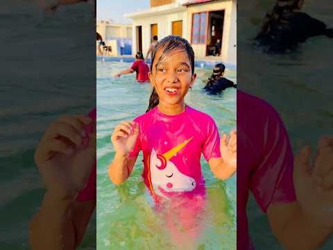 Amaira Jadu se swimming pool Pahuch gyi #shorts #thegeetagurjar ￼ thumbnail