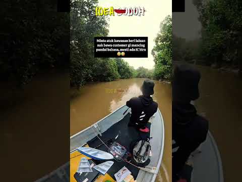 BILA GAJAH FAHAM BAHASA MELAYU "MINTA BERI LALUAN NAK MANCING" thumbnail
