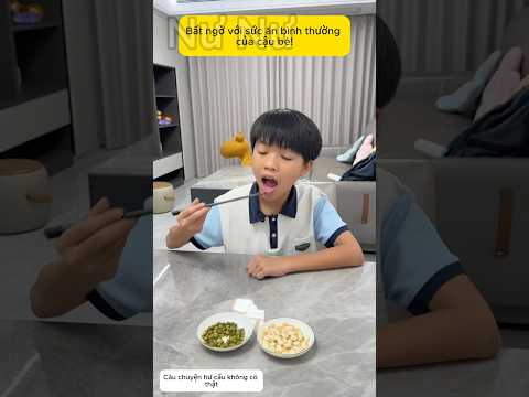 Bất ngờ với sức ăn bình thường của cậu bé#shorts thumbnail