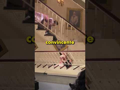 Cómo se caen los actores por las escaleras 😭👀 thumbnail