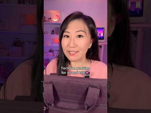 Tech I’m packing for a road trip 💕 thumbnail