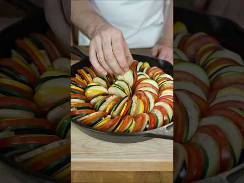 Remy's Ratatouille 👨‍🍳🐀 #cooking #ratatouille #recipe thumbnail