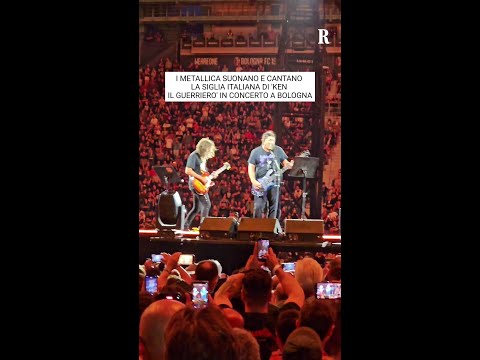 Bologna, KEN IL GUERRIERO nella versione dei Metallica: i fan in delirio thumbnail