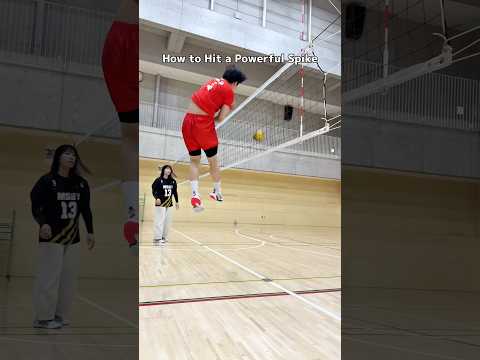 Watch this to hit even stronger spikes☺️👍#volleyball thumbnail