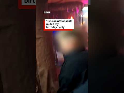 Brutal raid on birthday party spotlights rise of Russian nationalism - BBC World Service #shorts thumbnail