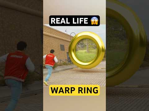 Sonic Warp Ring ACTUALLY WORKS!! 😱 #shinsonic #sonic #reallife thumbnail