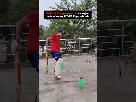 Vaibhav Suryavanshi working on basics during COVID-19 pandemic 🔥🏏 #cricket #cricketshorts thumbnail