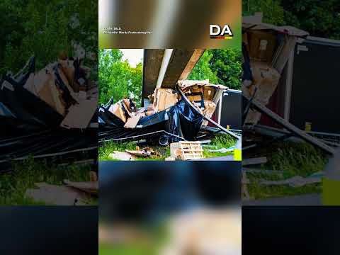 A2 bei Hannover: Lkw prallt gegen Brücke – Unfall mit Todesfolge #deutschlandaktuell thumbnail