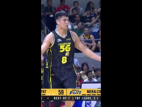TNT DROPS 9-0 RUN TO TIE 📲 vs Meralco in 3Q | PBA Season 50 Commissioner’s Cup Semis thumbnail