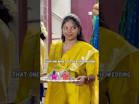 Bride’s sister at the wedding ?#sharmilageorge #shorts thumbnail