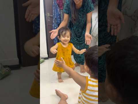 One of the cutest moment?❤️ Azhaga irukula?? #cutebaby #love #cute thumbnail