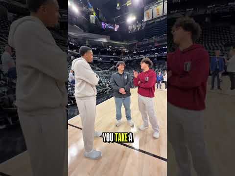 Recap of the Stokes twins at the NBA Finals 🏆 thumbnail