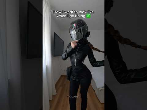 Tight or baggy? 🚺🚹 #fyp #viral #motorcycle #biker #explore thumbnail