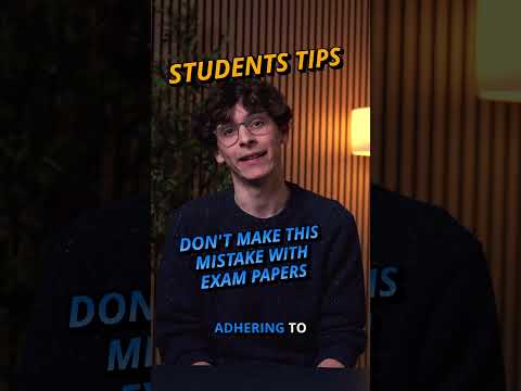 Student Tips | Exam Papers thumbnail