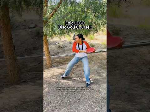 Most EPIC Disc Golf Course?! 🥏 #LEGO #DiscGolf #Shorts thumbnail