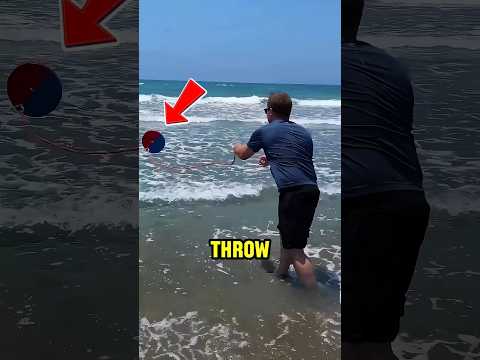 He Threw a Magnet at the Beach and this is what he Found‼️😱 thumbnail