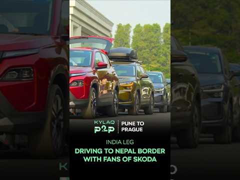 Skoda Kylaq P2P: Driving to Nepal border with Skoda fans #shorts thumbnail