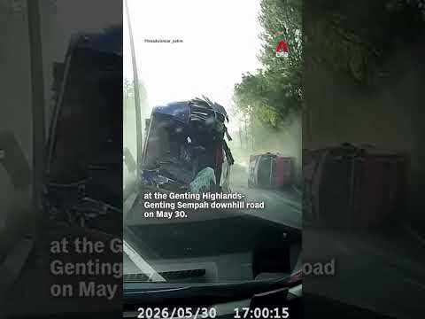 7 injured in tour bus collision at Genting Highlands thumbnail