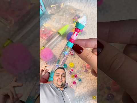 DIY PEN! KENDİN YAP İÇİ SIVI DOLU CHARMLI KALEM reklam #shorts thumbnail