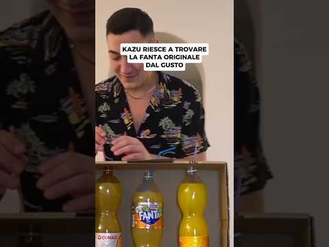 Kazu riesce a trovare la Fanta originale dal gusto 🍊 thumbnail