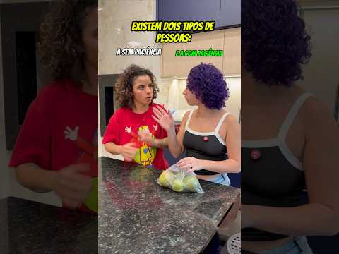 Existem dois tipos de pessoas                     A com paciência ☺️ e a sem paciência 😑 thumbnail