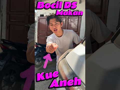 Bocil DS makan Kue aneh #comedy #minivlog #anakdesa #kue #kucing thumbnail