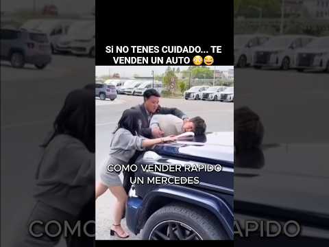 SI NO TENES CUIDADO.. TE VENDEN UN AUTO 😳😂 #cars #motorsport #mercedes #f1 thumbnail