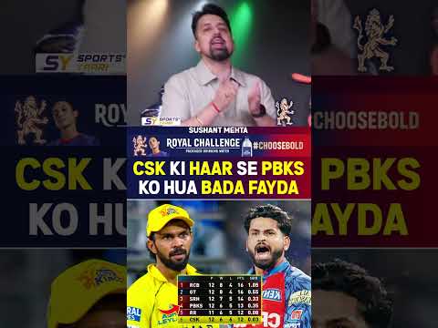 CSK KI HAAR SE PUNJAB KINGS KO HUA BADA FAYDA #csk #cskvslsg #pbks #pointstable #ruturajgaikwad thumbnail