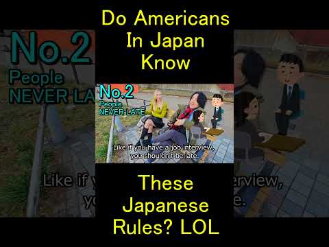 Do Americans in Japan Know These Rules? @OrientalPearl thumbnail
