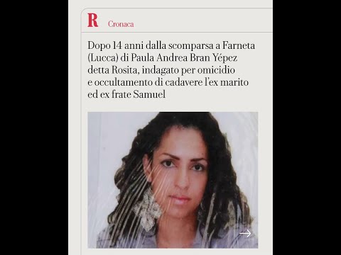Lucca, ricerche della donna SCOMPARSA 14 ANNI FA: indagato il marito ex frate thumbnail
