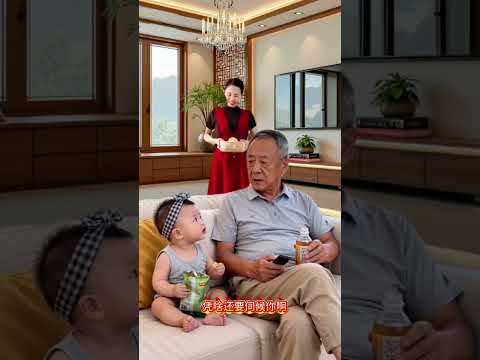 #萌娃搞笑日常 #爷爷和孙子的快乐时光 抖音小助手#搞笑#萌娃#特效#shorts thumbnail
