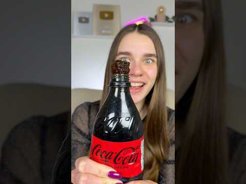 JELLY COLA😳 Real or Fake? #hacks #tutorial #cocacola thumbnail