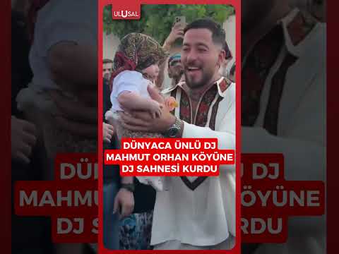 Dünyaca ünlü Türk DJ Mahmut Orhan Balıkesir'deki köyüne DJ sahnesi kurdu #shorts #keşfet #balıkesir thumbnail