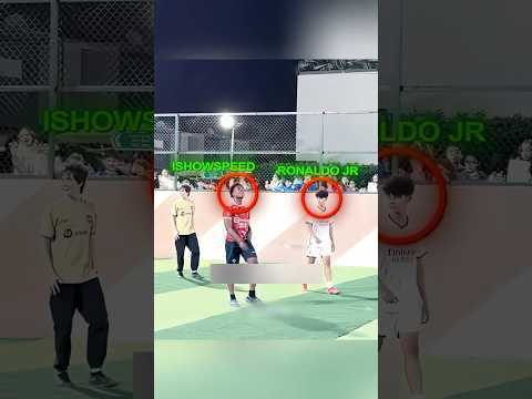 IShowSpeed đã khiến Ronaldo nổi giận và đã kêu con trai Junior trả thù? #shorts #ronaldo #viral thumbnail