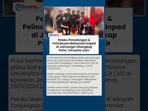 Pelaku Penodongan & Pelindasan Mahasiswi Unpad di Jatinangor Ditangkap Polisi, Ternyata Jukir thumbnail