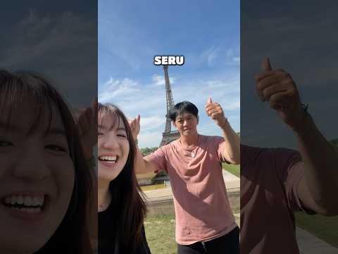 BIASA PAPI KE PORIS SEKARANG KE PARISSS WKWKWKW😭 #shorts #itsmeissie thumbnail