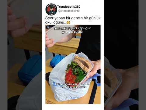 Spor Yapan Gencin Okuldaki Beslenme Öğünü? thumbnail