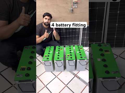 AC Chaane Walla inverter battery fitting ￼#shorts #shorts thumbnail