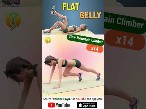 30 Minutes to a #flatbelly – #homeworkout  @RobertasGym #fitnessmotivation #fitness #weightloss thumbnail