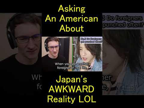 Asking An American About Japan's AWKWARD Reality LOL @Dogen thumbnail