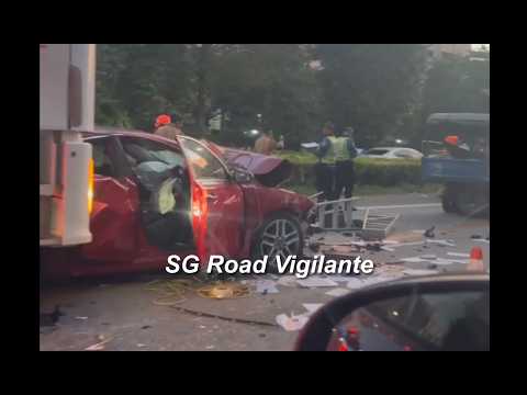 30may2026 14 people taken to hospital after  rear ended by tipper truck on lane 2 of the expressway thumbnail