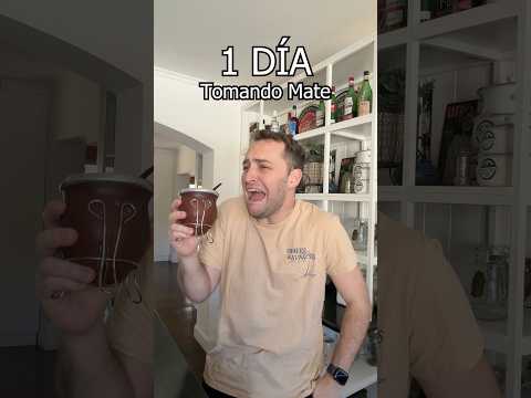1 Día vs 1 Año Tomando Mate ? #youtubeshorts #shorts thumbnail
